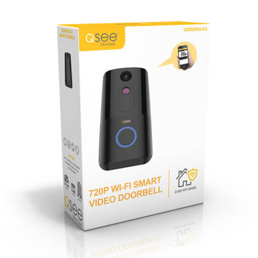 QDB03-AU Video Camera Doorbell retail box